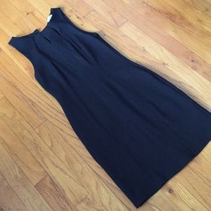 Fitted black dress
